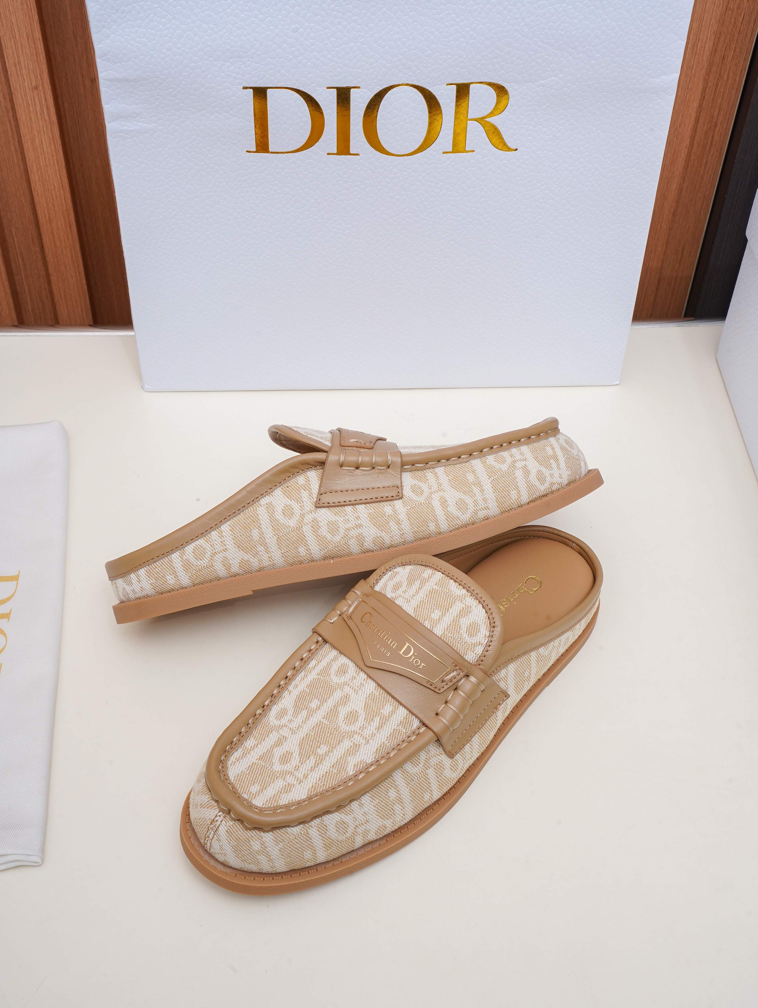 DIOR MOCASSIN MULE